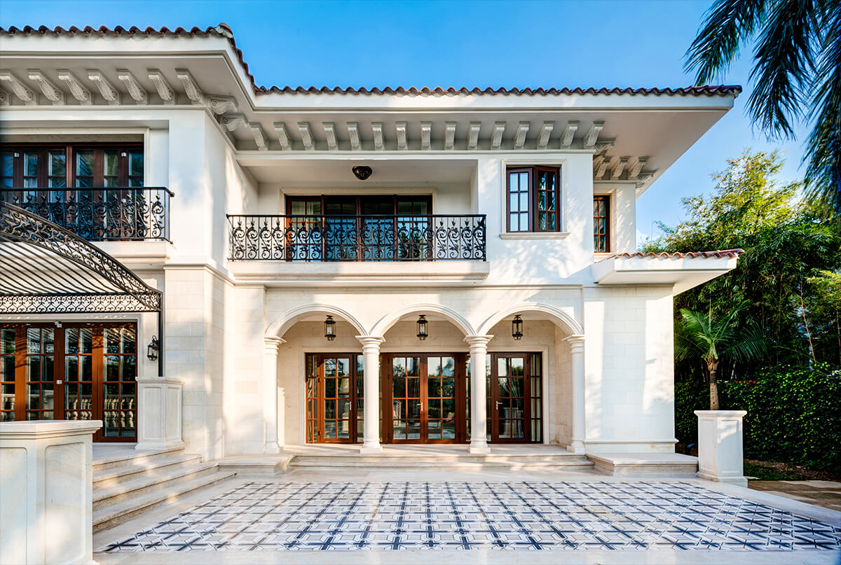 Italian House Architecture Anterior Design
